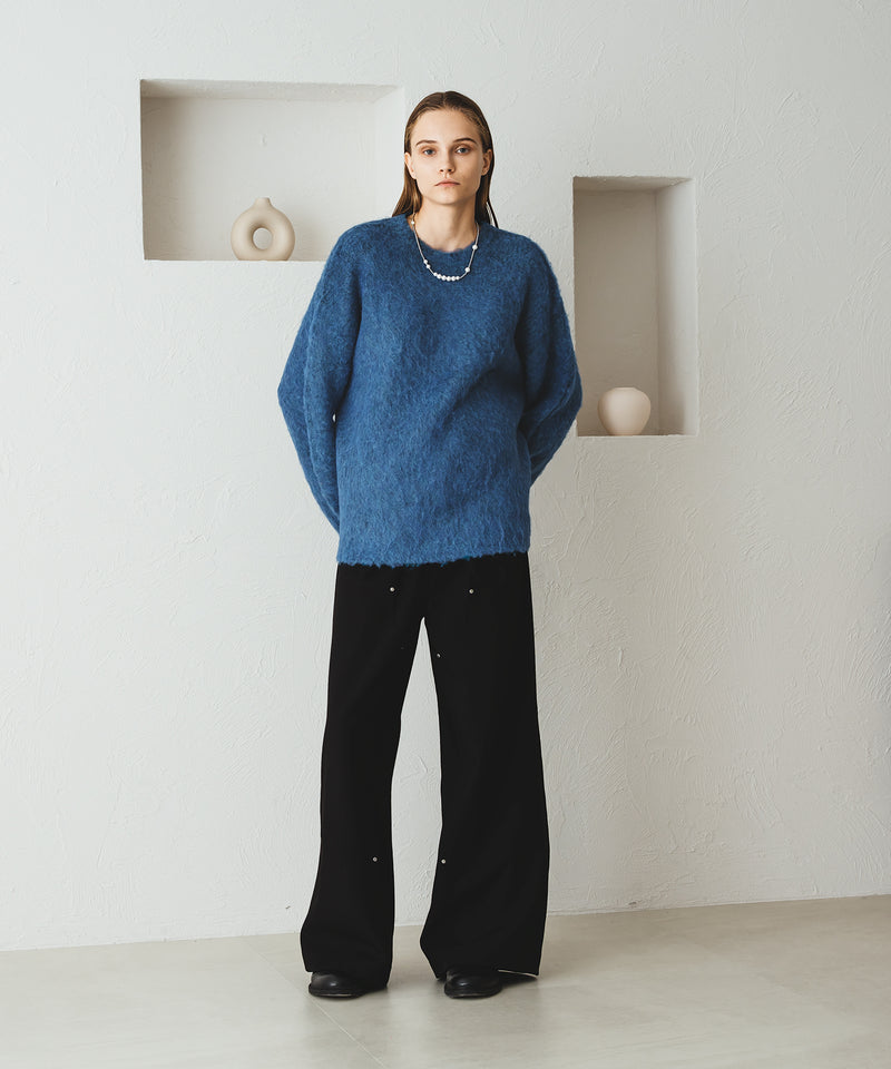 MELANGE SHAGGY KNIT / メランジシャギーニット