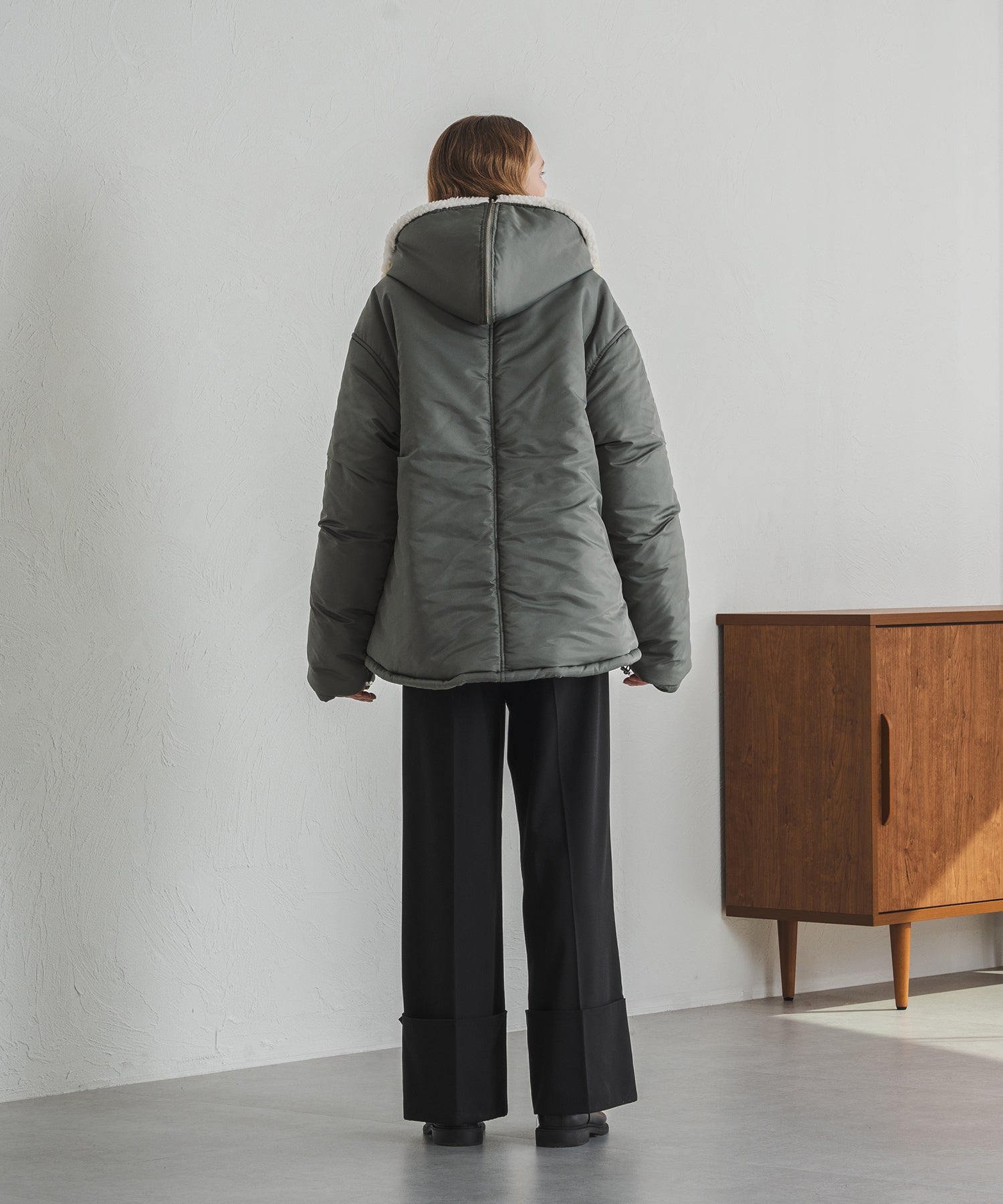 【New/favclo限定】N-2B NYLON PADDING JACKET/N-2Bナイロンパディングジャケット