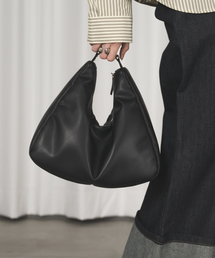 selleglant｜セレグランテ】2WAY ONE HANDLE HALF MOON BAG/2WAY
