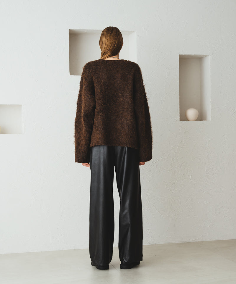 MELANGE SHAGGY KNIT / メランジシャギーニット