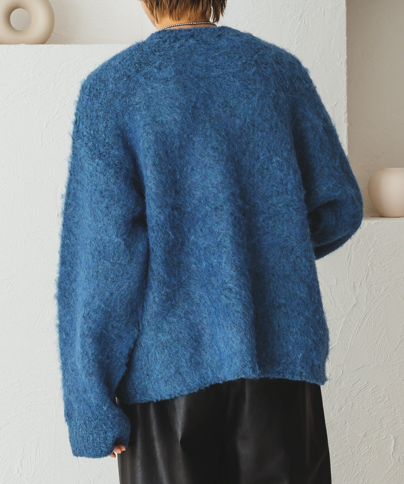 MELANGE SHAGGY KNIT / メランジシャギーニット