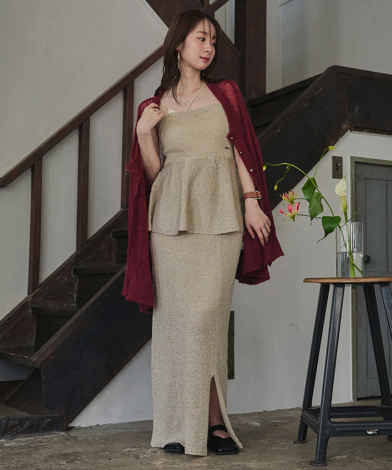 spangle tight skirt / スパンコールタイトスカート