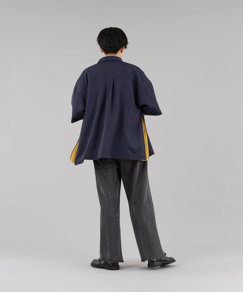 SIDE ZIP REGULAR SHIRT/サイドジップレギュラーシャツ