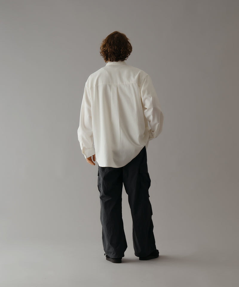 【WETTEMPT】COTTON LINEN BIG POCKET SHIRT /コットンリネンビッグポケットシャツ