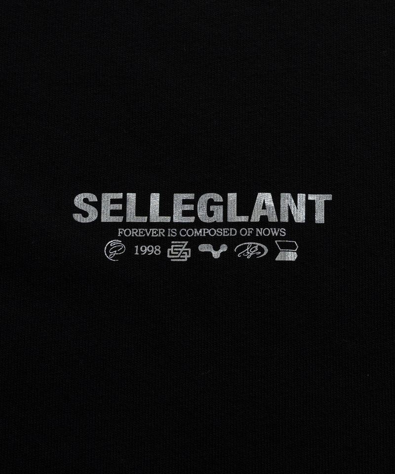 【selleglant｜セレグランテ】SILVER PRINT LOGO TSHIRT/シルバープリントロゴTシャツ