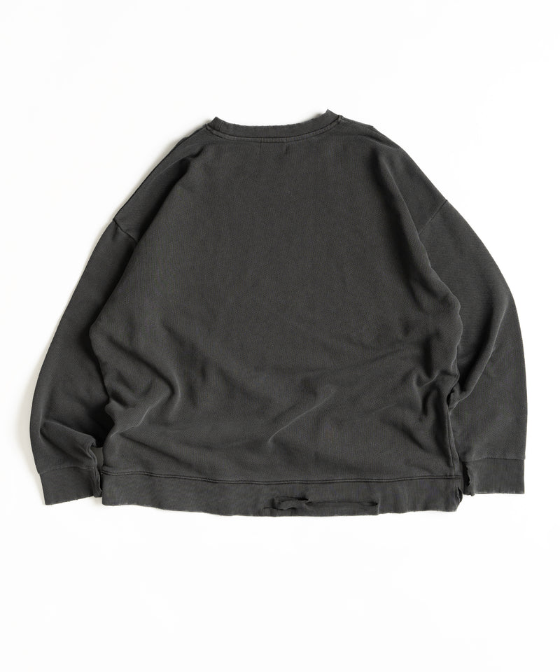【WETTEMPT】PIGMENT DAMAGE SWEAT / ピグメントダメージスウェット