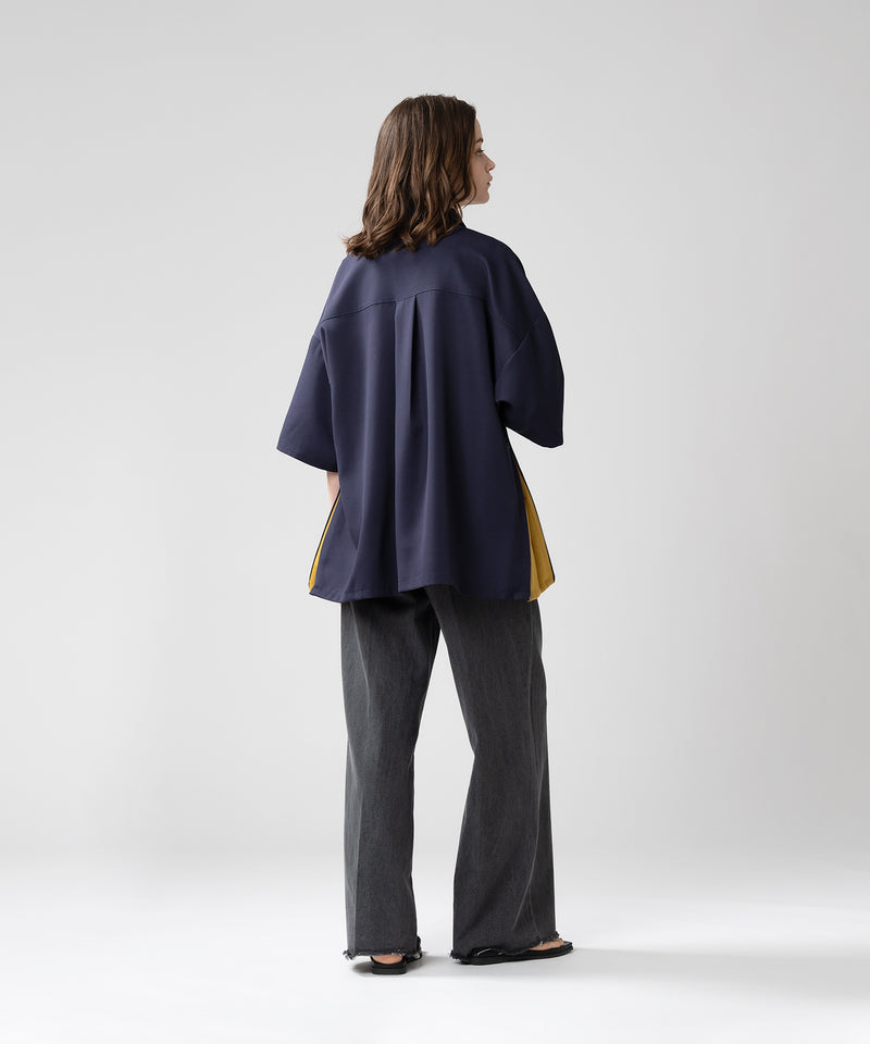 SIDE ZIP REGULAR SHIRT/サイドジップレギュラーシャツ