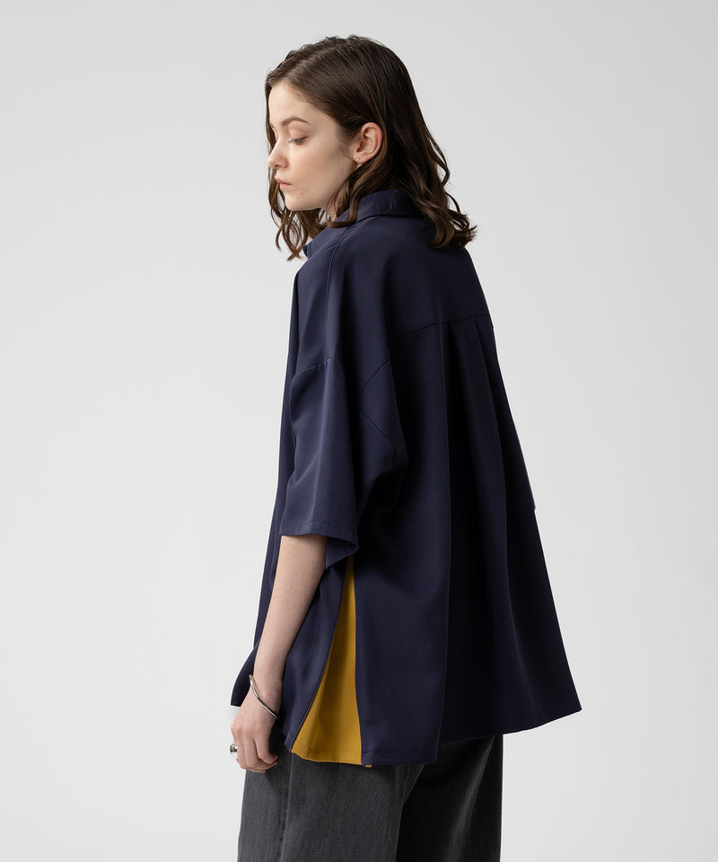 SIDE ZIP REGULAR SHIRT/サイドジップレギュラーシャツ