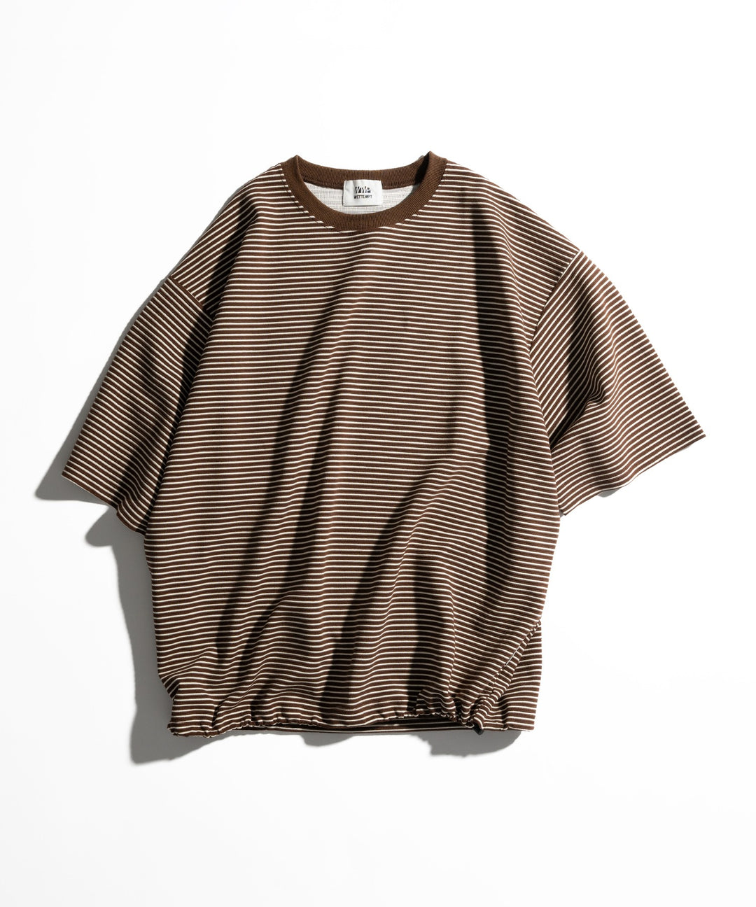 WETTEMPT｜ウィテンプト】CREW NECK MULTI BORDER TEE / クルーネック