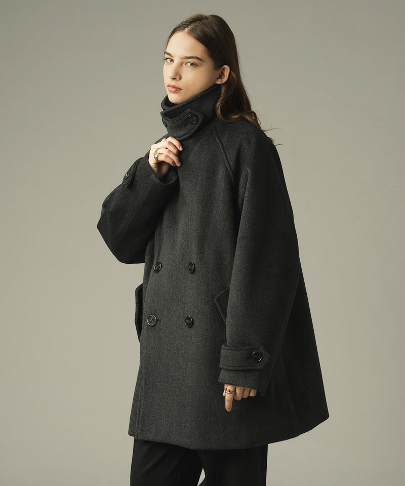 【 favclo限定 】DOUBLE BRESTED HALF COURT / ダブルブレストハーフコート