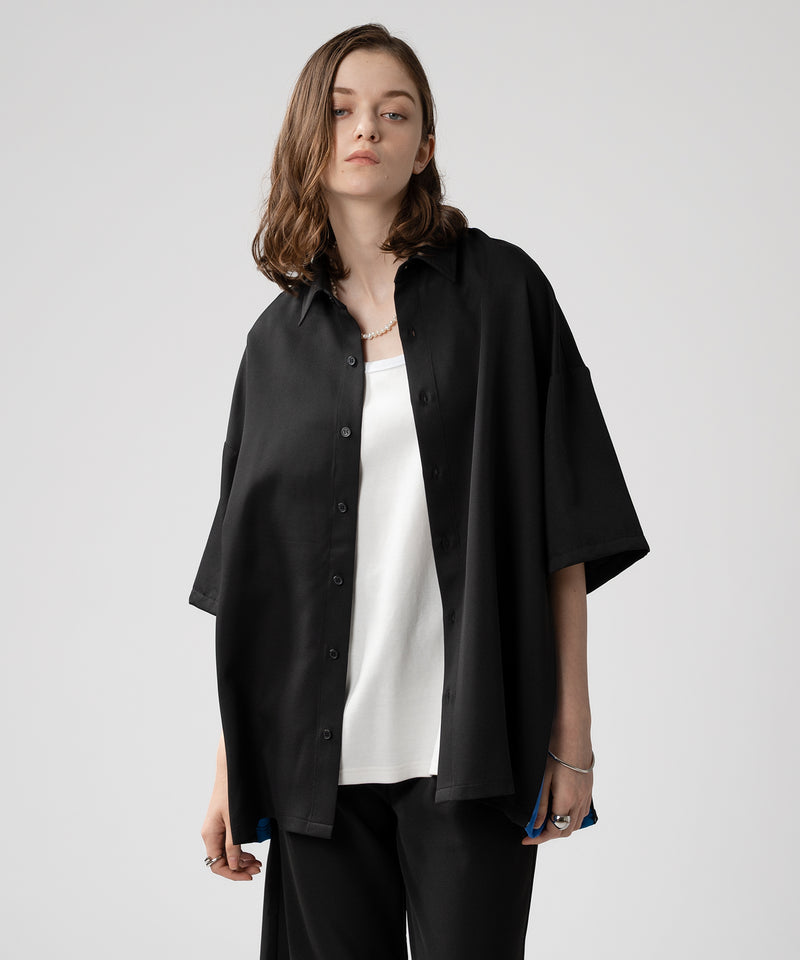 SIDE ZIP REGULAR SHIRT/サイドジップレギュラーシャツ