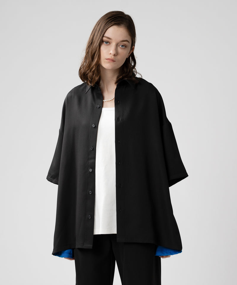 SIDE ZIP REGULAR SHIRT/サイドジップレギュラーシャツ