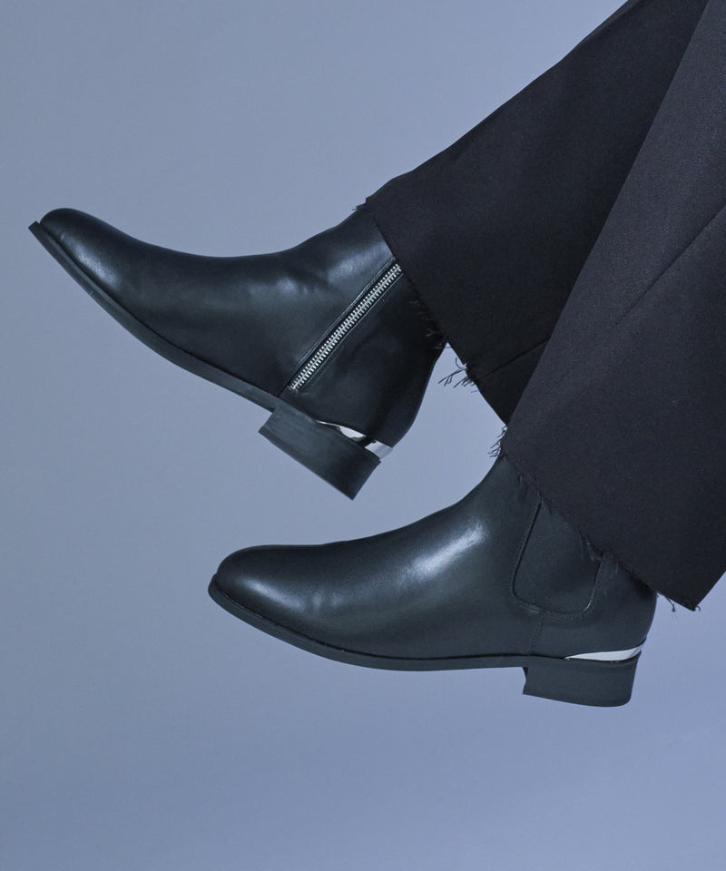 【selleglant｜セレグランテ】SIDE ZIP DESIGN HEEL/サイドジップデザインヒールブーツ