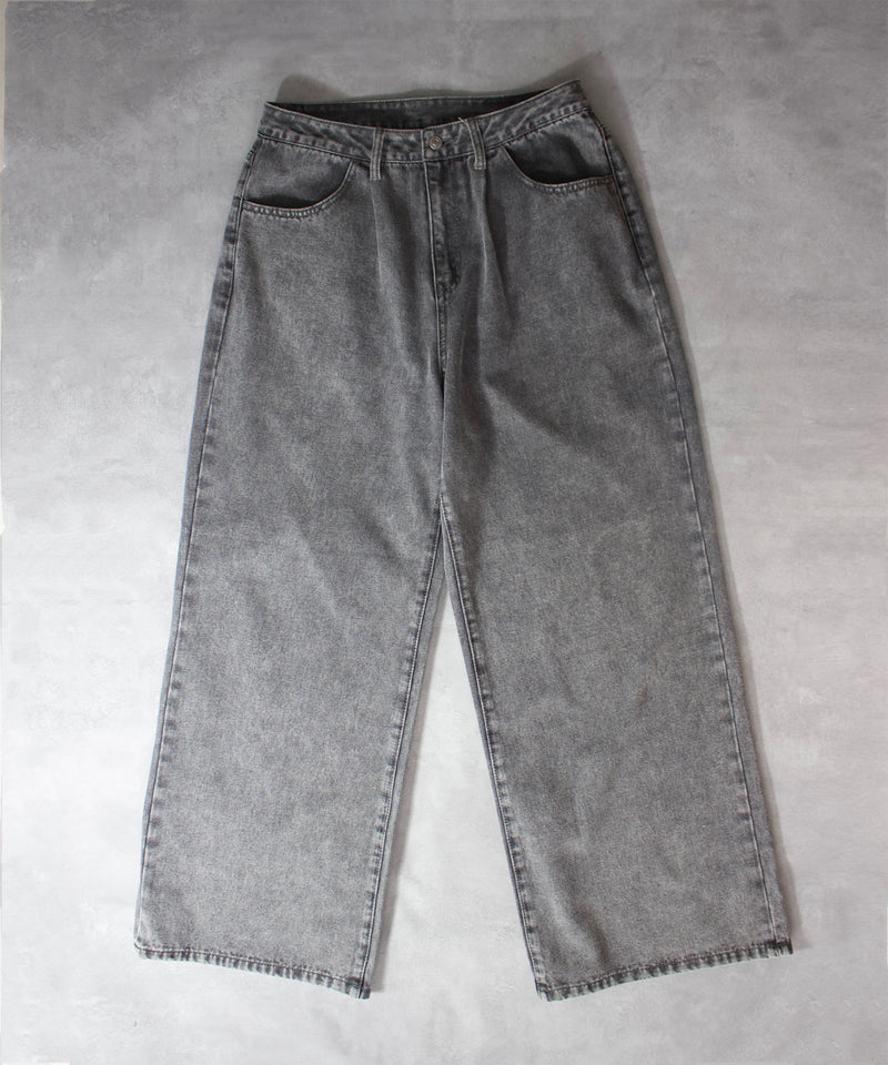 tuck baggy vintage denim pants / タックバギー ヴィンテージデニムパンツ