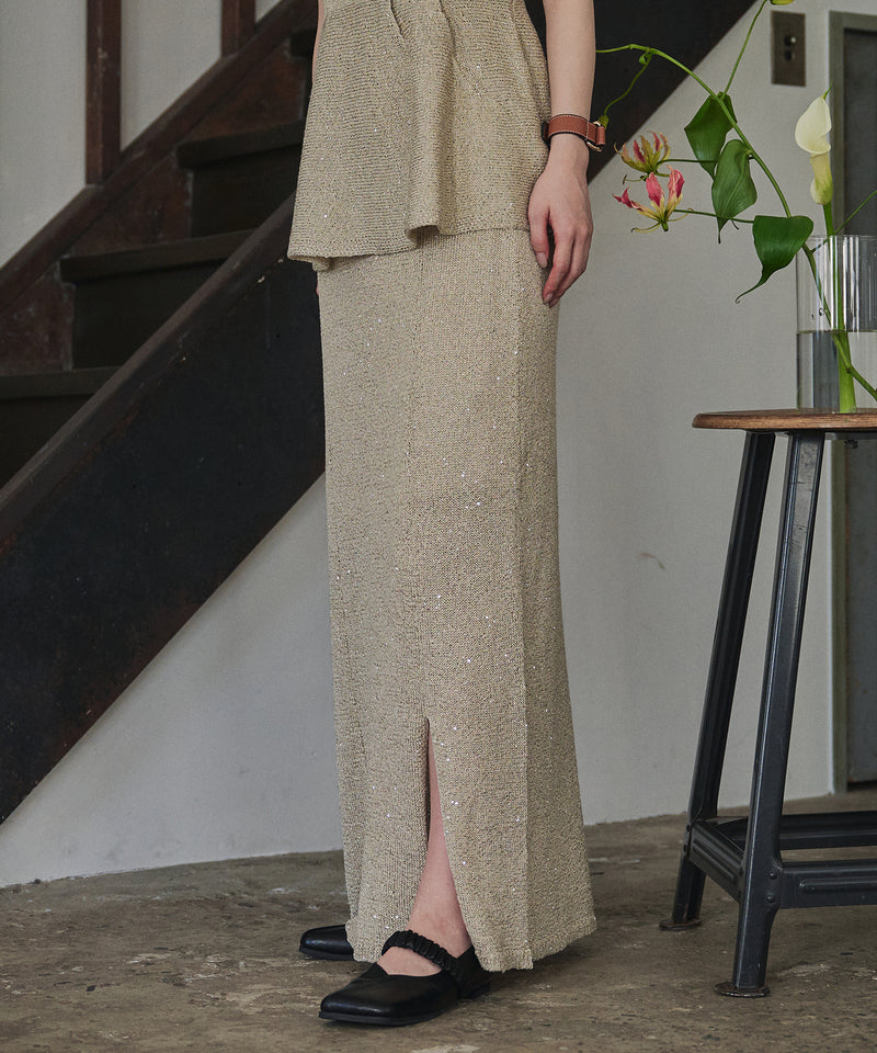 spangle tight skirt / スパンコールタイトスカート