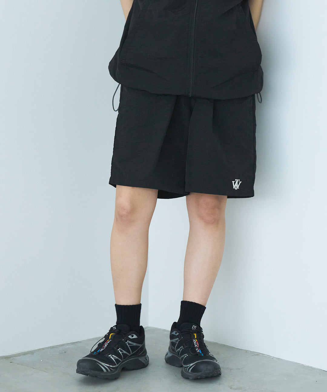 teloplan ハーフパンツ ゆったりシルエット ビッグシルエット ハーフパンツ[品番