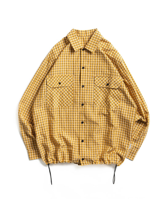 【WETTEMPT｜ウィテンプト】BALLOON CHECKED SHIRT / バルーンチェックシャツ