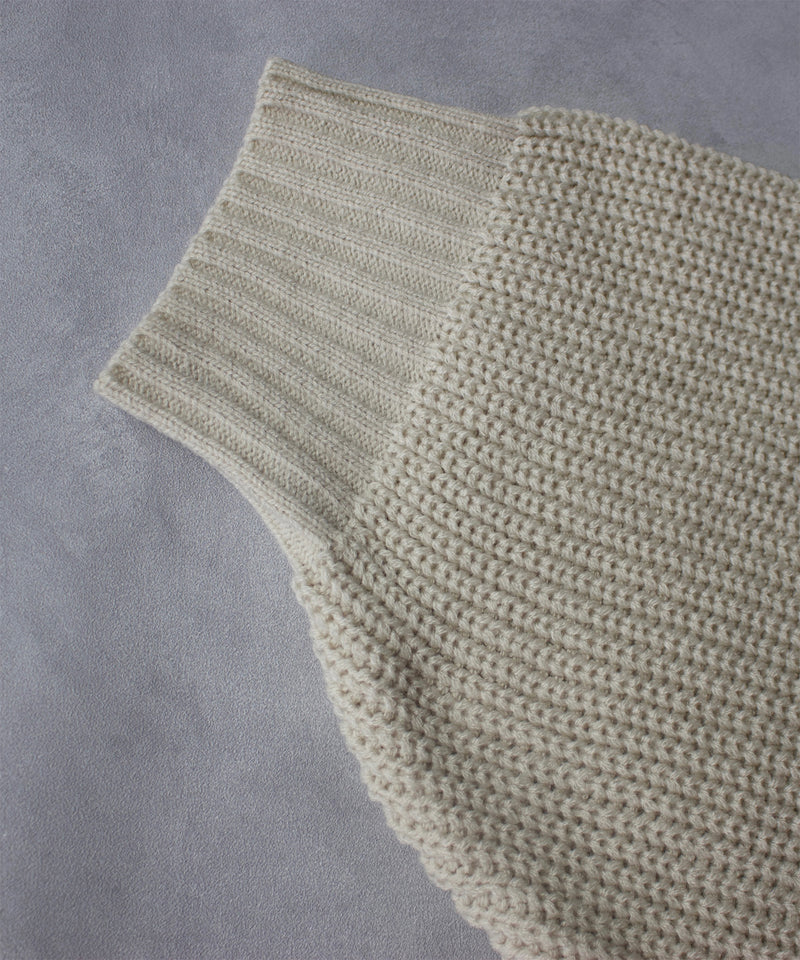 【favclo. Special price】volume sleeve knit pullover / ボリュームスリーブニットプルオーバー