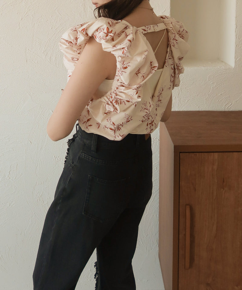 original floral blouse / オリジナルフローラルブラウス