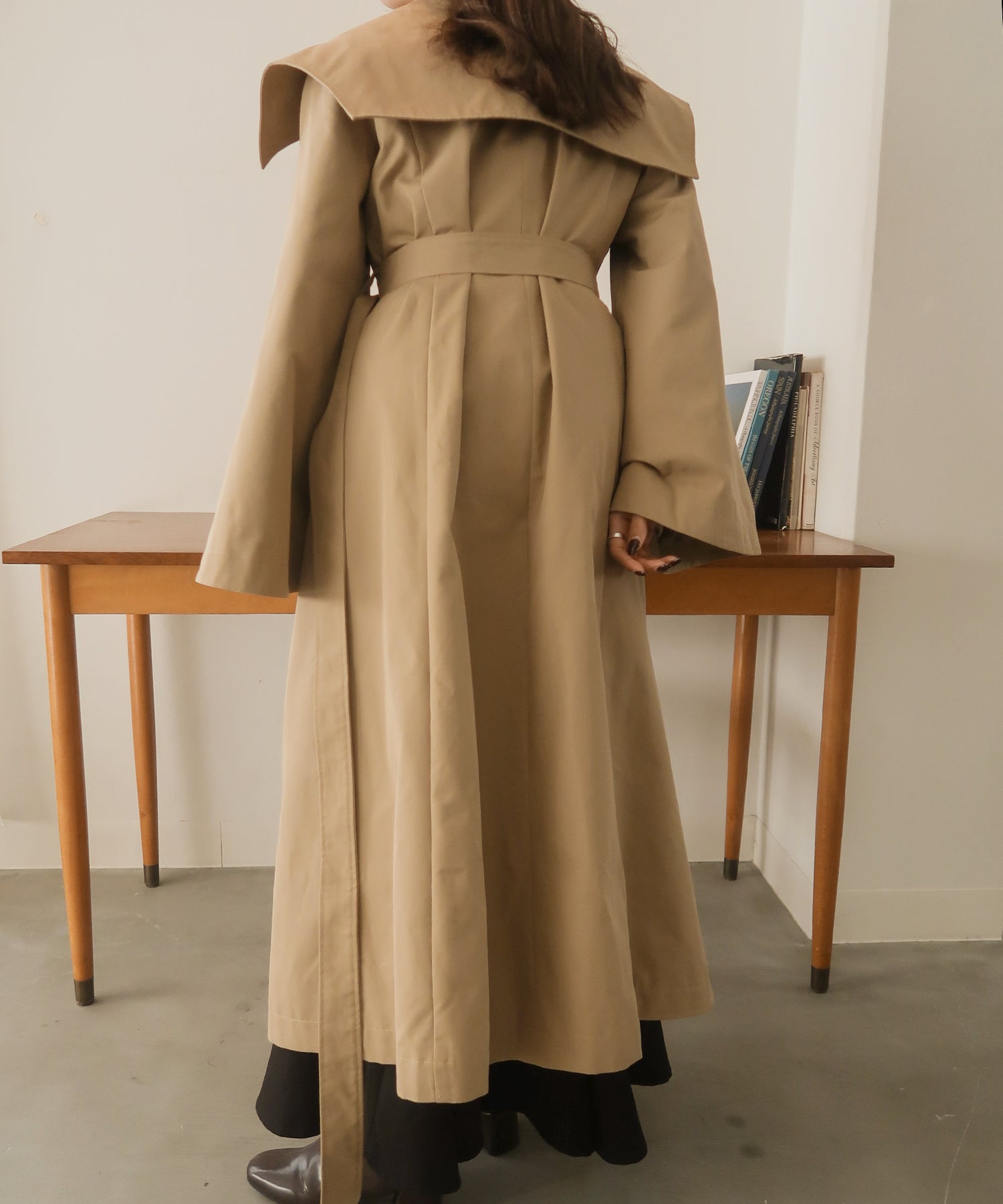 cape detail trench coat / ケープディティールトレンチコート