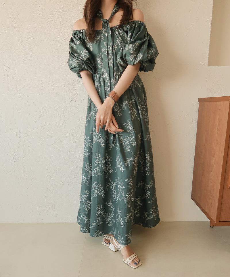 original floral onepiece / オリジナルフローラルワンピース