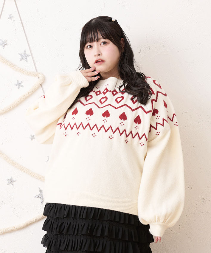 HEAT NORDIC KINT TUNIC / ハートノルディックニットチュニック