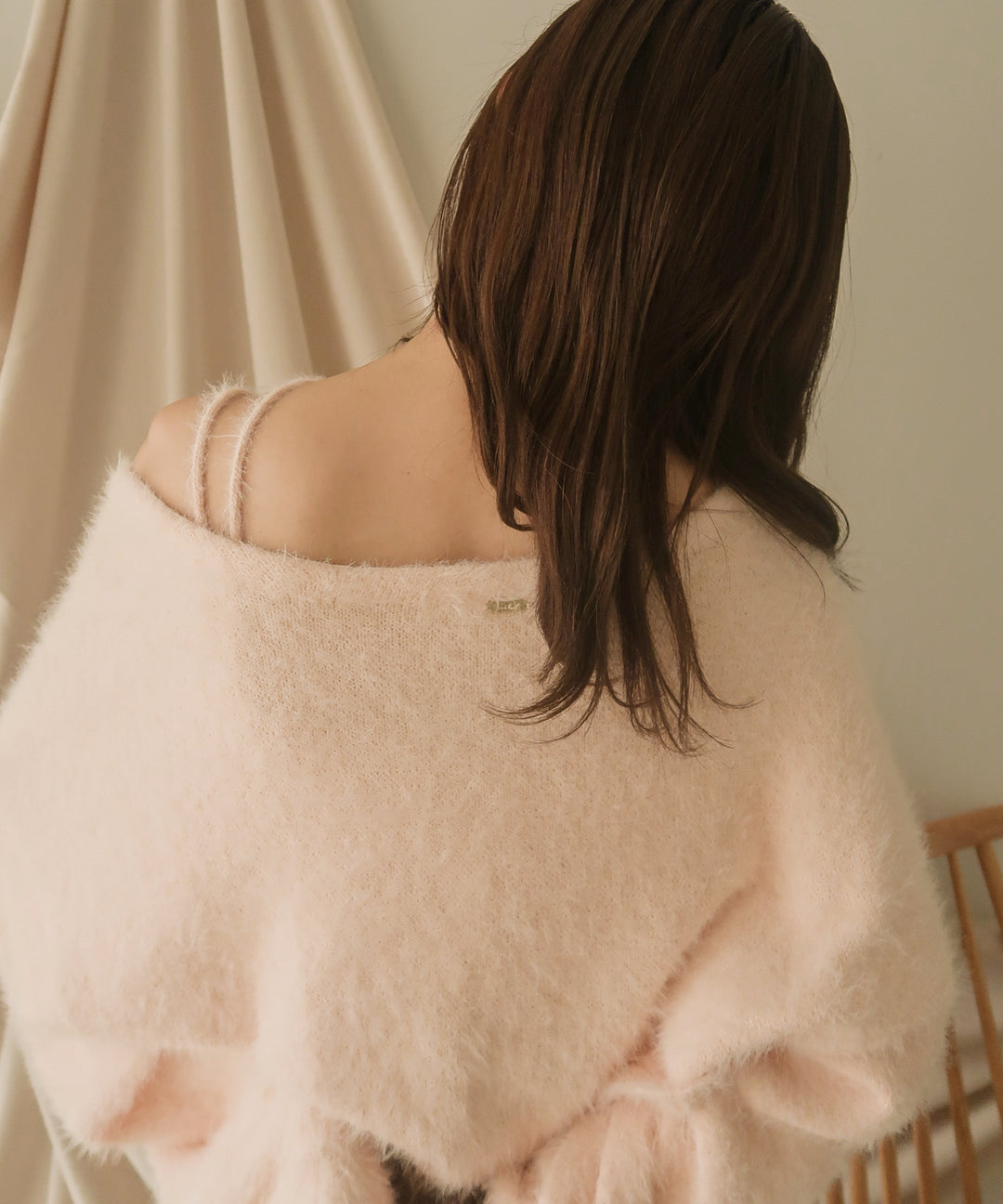 shaggy knit ensemble / シャギーニットアンサンブル – favclo.