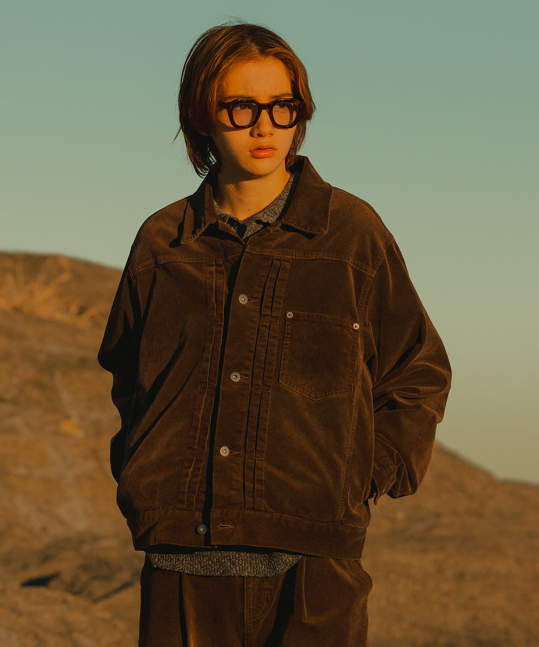 WETTEMPT｜ウィテンプト】BLEACHED CORDUROY JACKET / ブリーチ