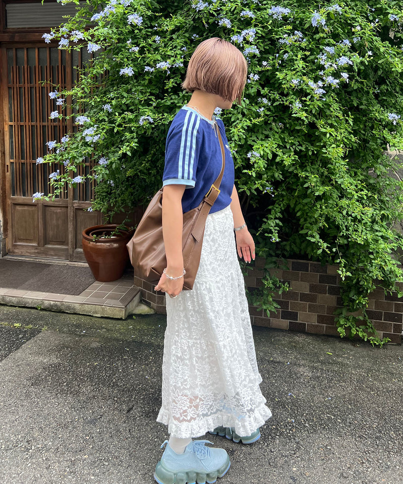 【miko】lace tiered skirt / レースティアードスカート