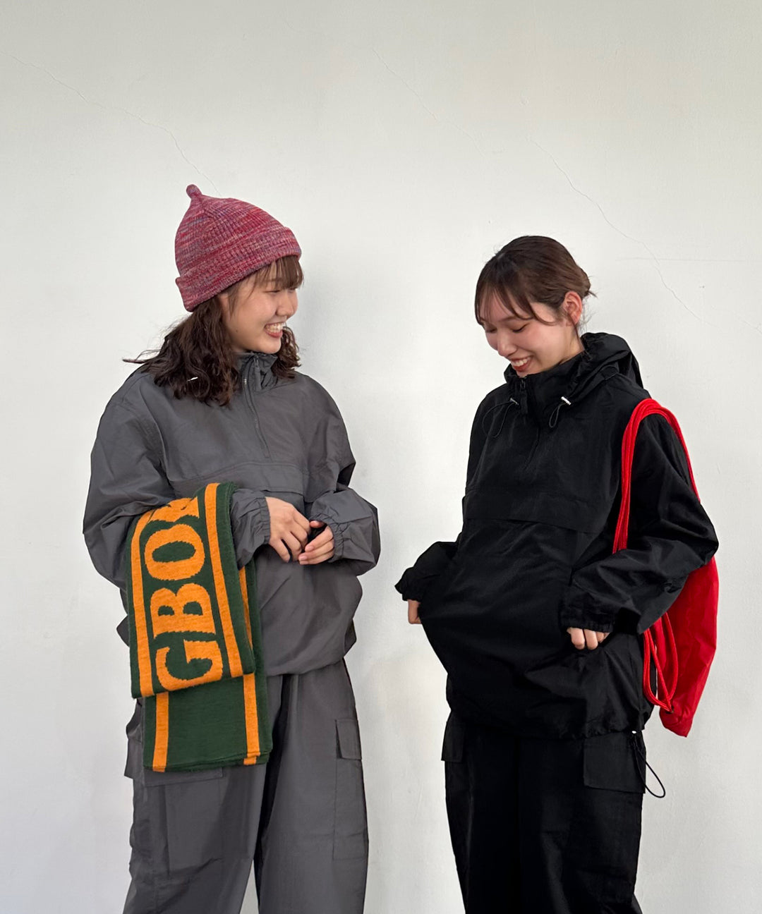 favclo.Special price】nylon anorak hoodie / ナイロンアノラックフーディー