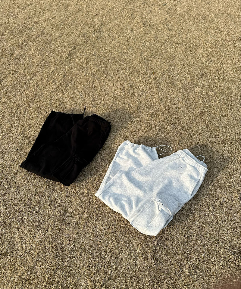 【haru】sweat cargo pants / スウェットカーゴパンツ