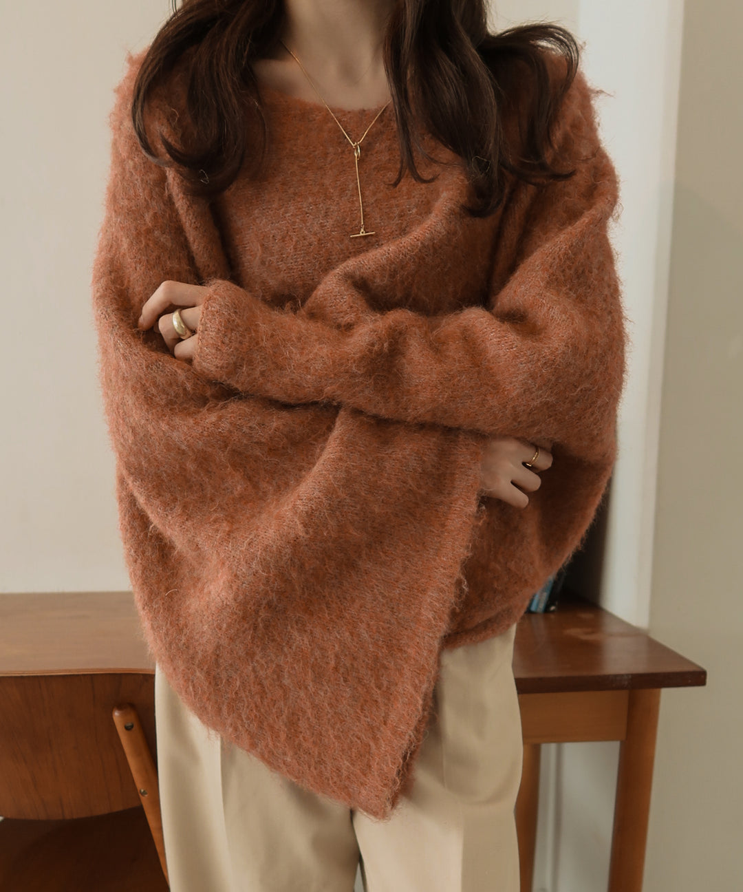 mix color flare knit / ミックスカラーフレアニット – favclo