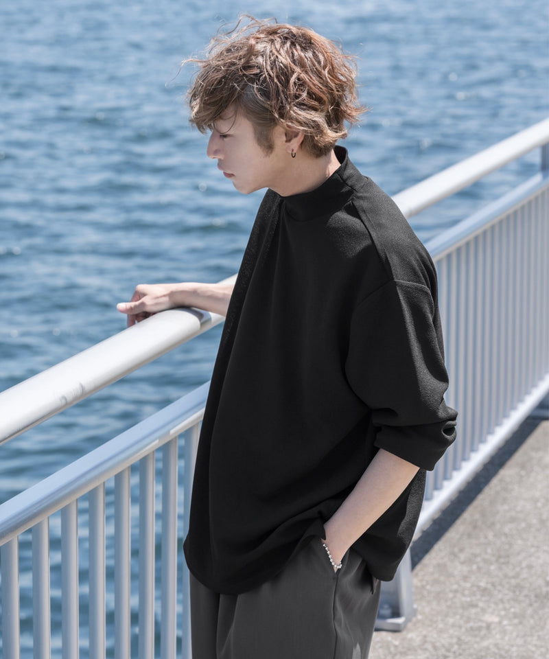 【Ryo】REFINED HIGH NECK TOPS／リファインドハイネックトップス