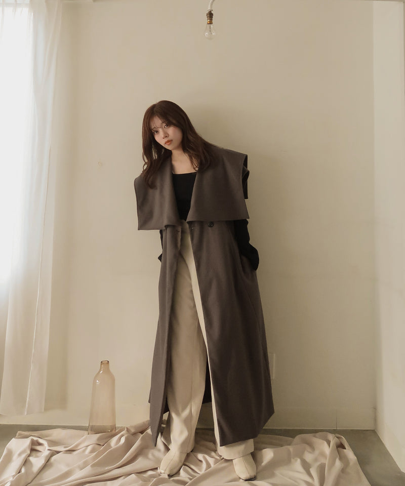 long gilet onepiece / ロングジレワンピース