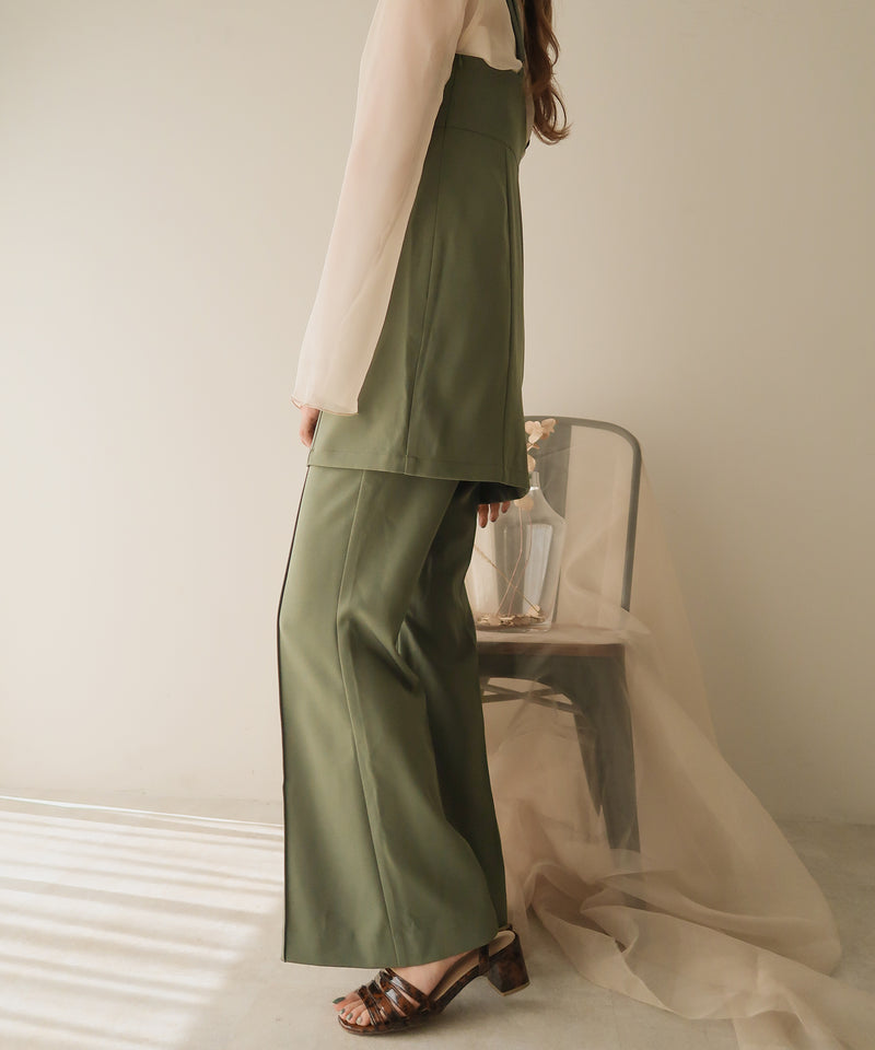 setup flare pants / セットアップフレアパンツ