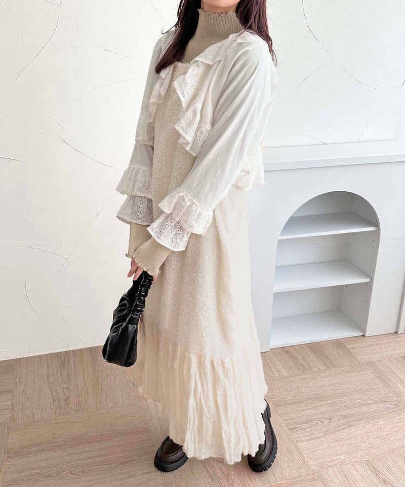 COTTON LACE BLOUSE/コットンレースブラウス