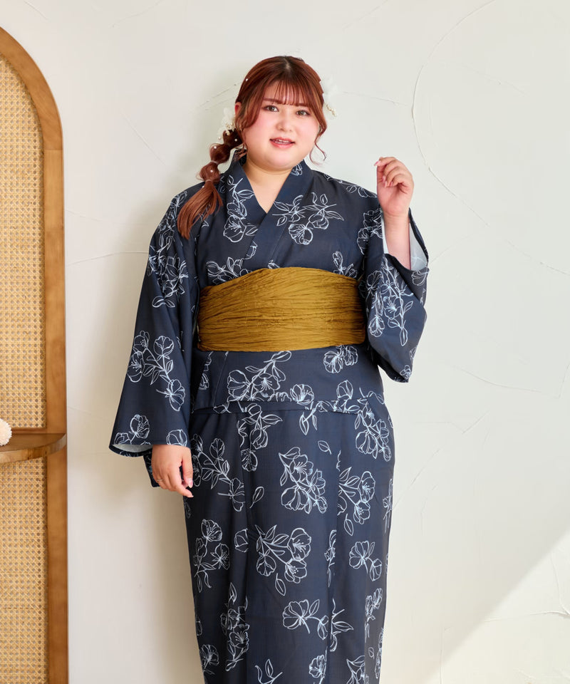 FLORAL YUKATA SET/花柄浴衣セット