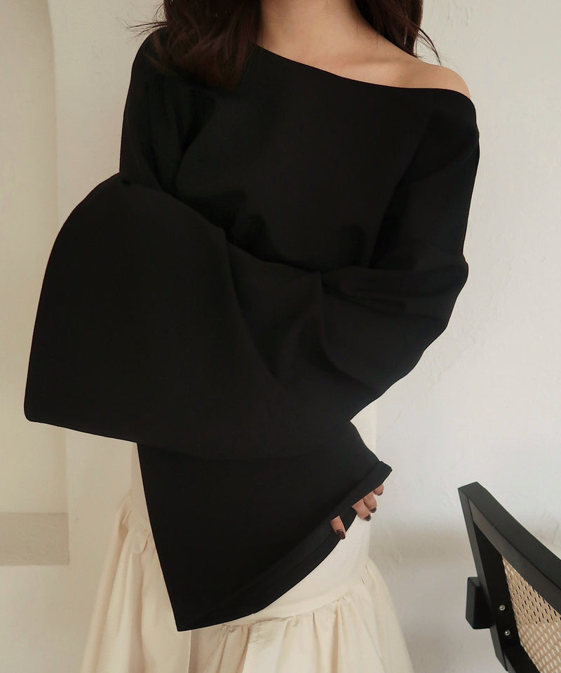 ２way cachecour sweat / ２wayカシュクールスウェット