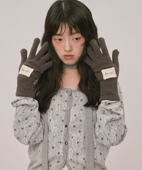 glitter gloves / グリッター手袋