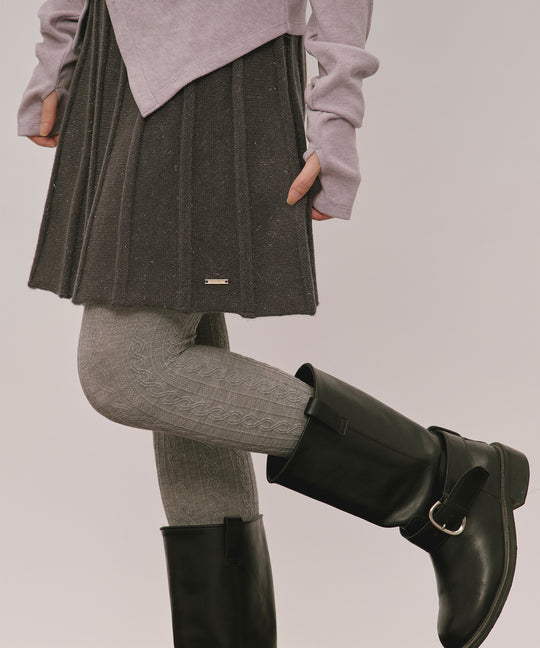 glitter pleated skirt / グリッタープリーツスカート