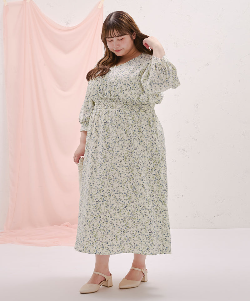 FLORAL PATTERN DRESS/花柄ワンピース