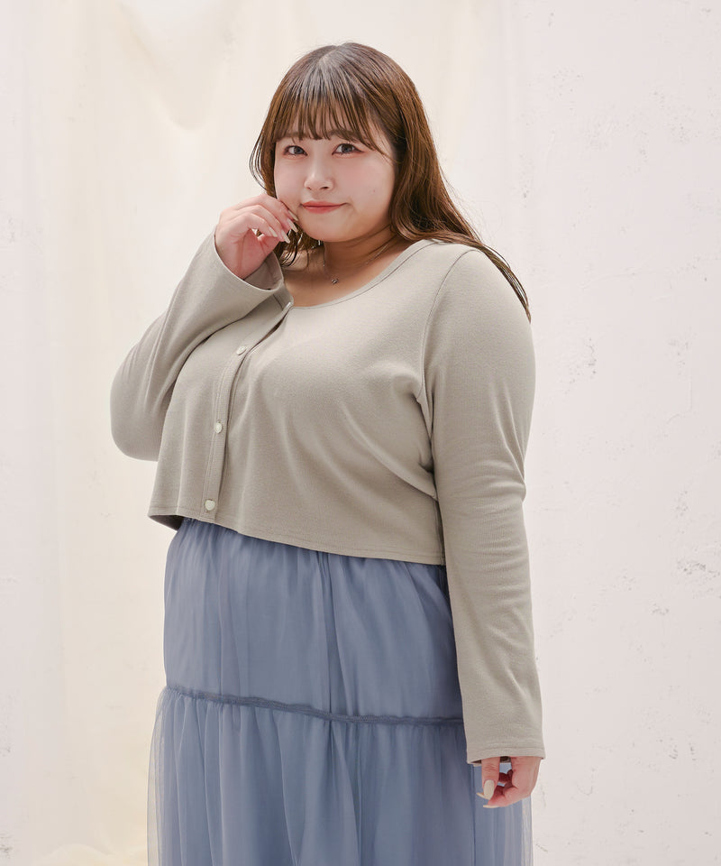 HEART BUTTON CARDIGAN/ハートボタンカーディガン