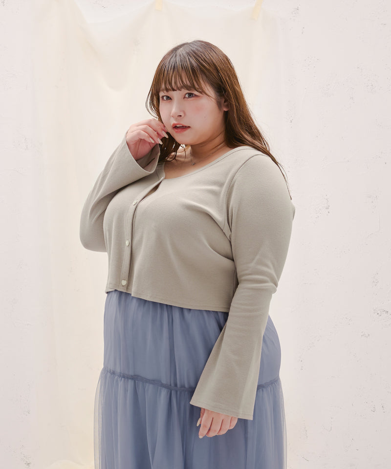 HEART BUTTON CARDIGAN/ハートボタンカーディガン