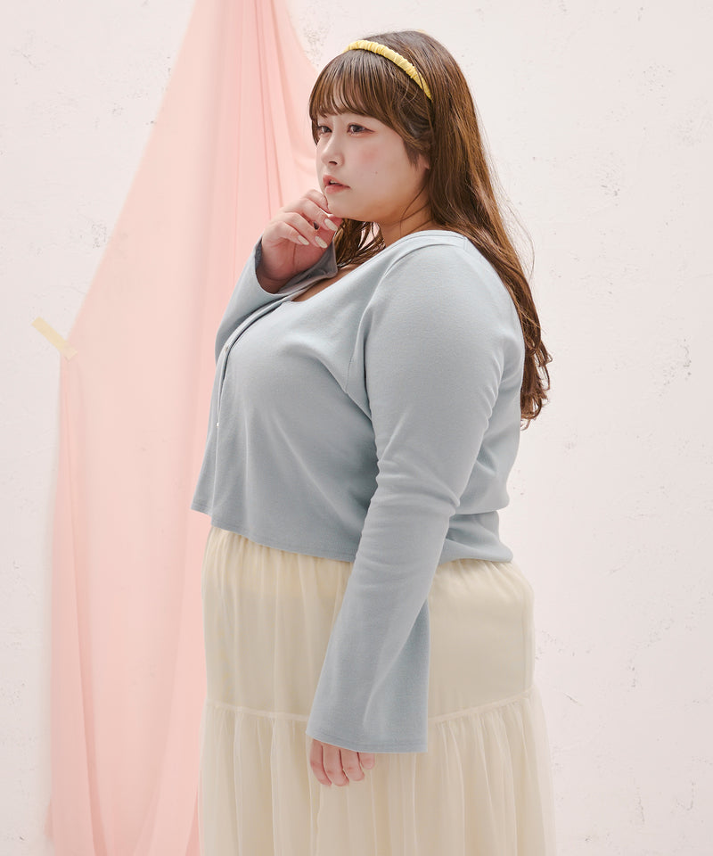 HEART BUTTON CARDIGAN/ハートボタンカーディガン