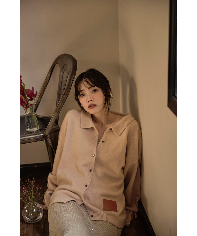 loose knit shirt / ルーズニットシャツ