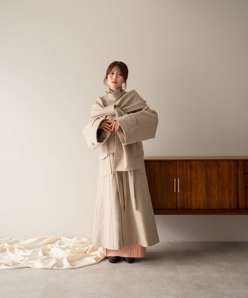 shawl long coat / ショールロングコート