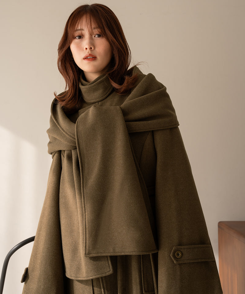 shawl long coat / ショールロングコート