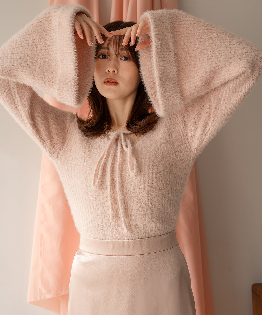 rurumu flare ribbon sleeve bustierフリーサイズ rurumu flare ribbon sleeve bustier