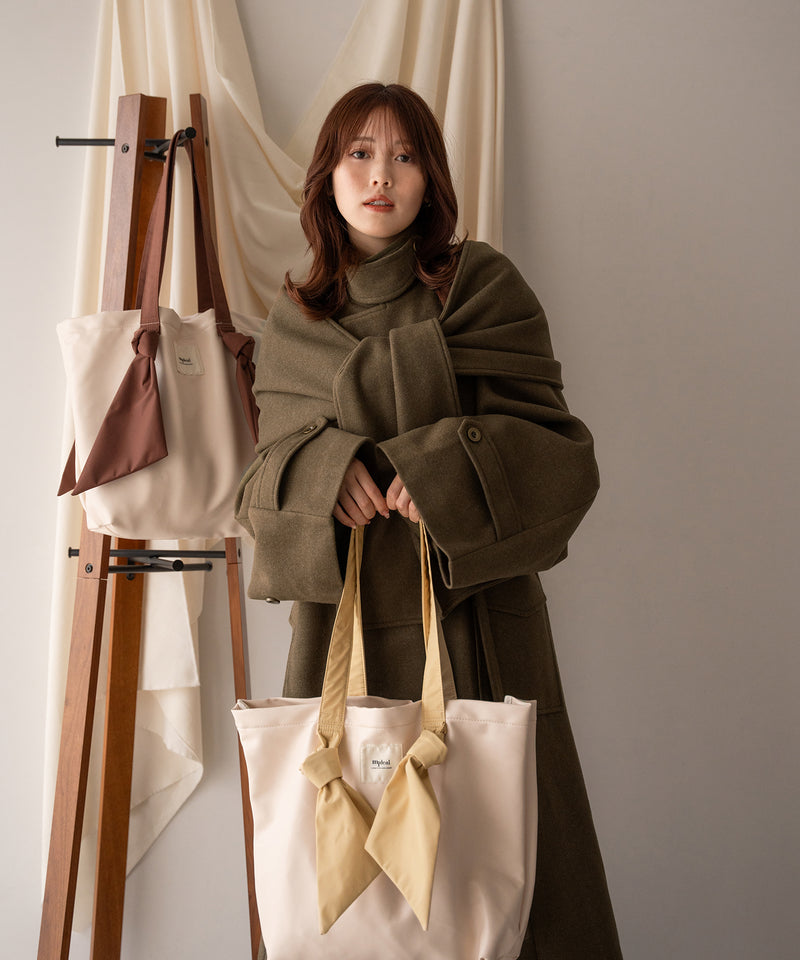 fake leather tote bag / フェイクレザートートバッグ