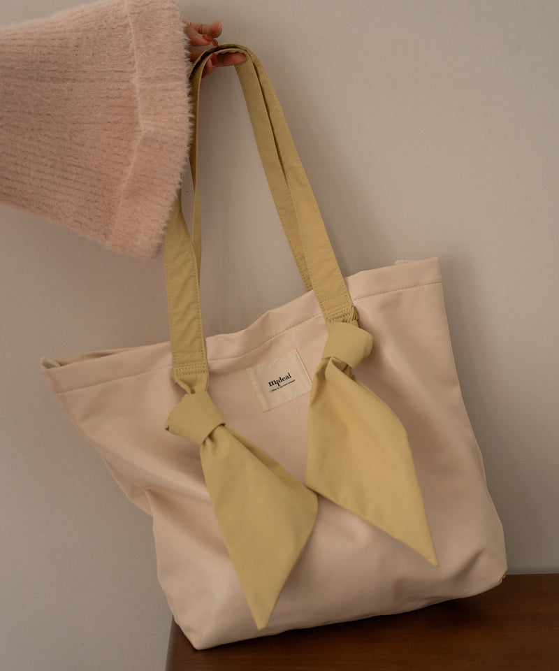fake leather tote bag / フェイクレザートートバッグ